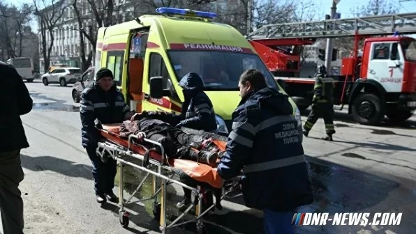 Число пострадавших при обстреле Донецка ракетой «Точка-У возросло до 36 человек