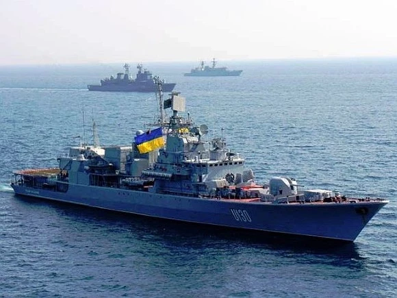 Власти Украины подтвердили затопление флагмана ВМС «Гетман Сагайдачный