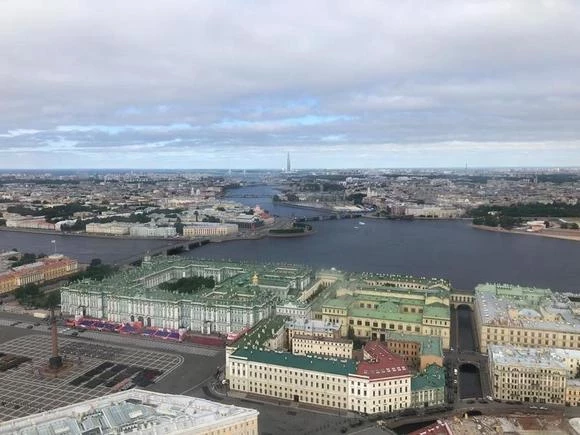 В Петербурге проходит репетиция Парада Победы