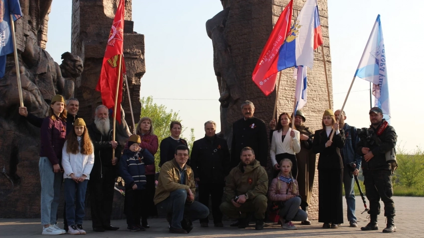 Подними знамя Победы! Луганск, 9 мая