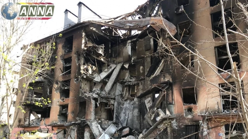Обстановка в районе «Азовстали к вечеру 3 мая
