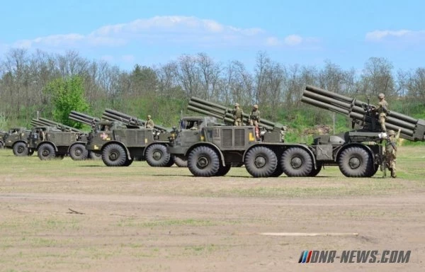 Украинские войска обстреляли Донецк ракетами «Урагана