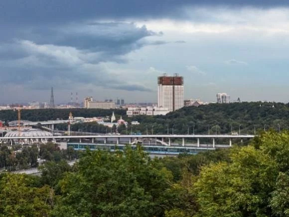 Власти предупредили москвичей о грозе и сильном ветре