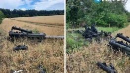 Российские артиллеристы уничтожили очередную американскую гаубицу M-777