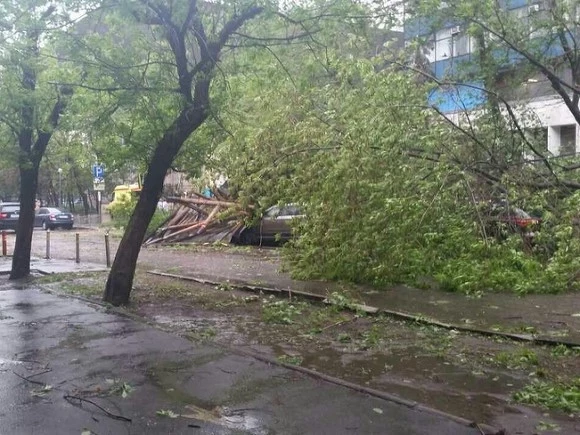 На Москву идет очередная буря