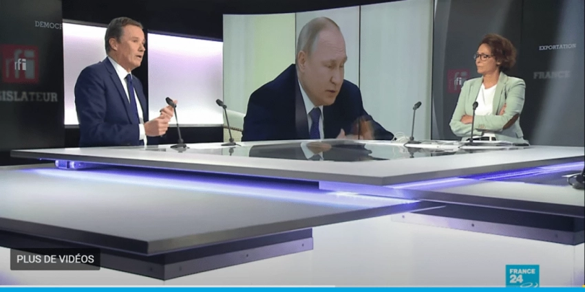 «Русь Вечная – последний шанс Европы (кандидат в президенты Франции на ТВ France24)