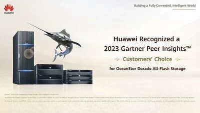 Компания Huawei победила в номинации «Выбор клиентов в рейтинге Gartner Peer Insights