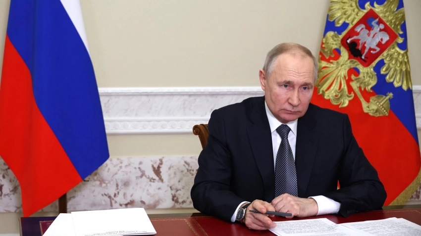 Путин в беседе с Эрдоганом назвал «варварской акцией подрыв Каховской ГЭС со стороны ВСУ