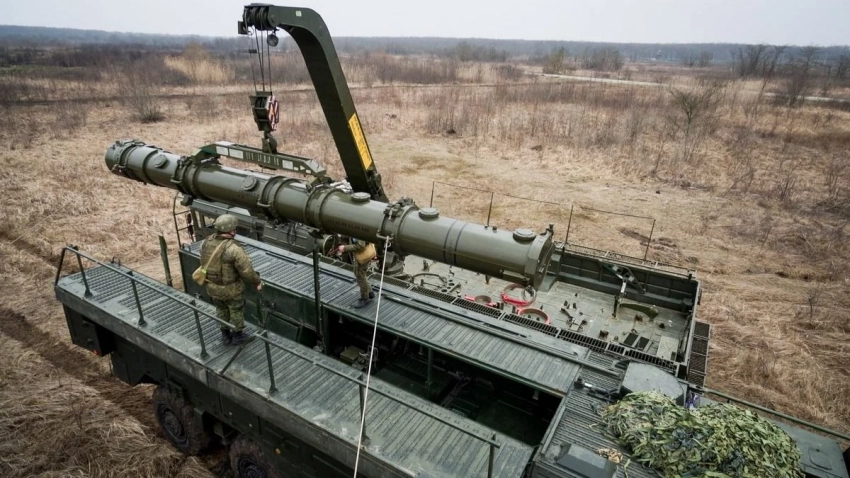 Минобороны РФ: российские военные поразили из ОТРК «Искандер склад боеприпасов ВСУ под Дружковкой