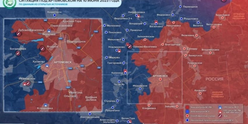 «Отражение атак Киева на Запорожье, поврежден аэродром ВСУ в Миргороде!: Карта боевых действий 10 июня 2023 на Украине — последние новости фронта Донбасса сегодня, обзор событий. Итоги военной спецоперации России на Украине сейчас 10.06.2023