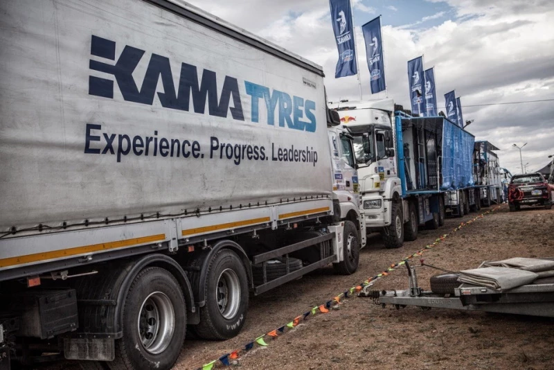 KAMA TYRES традиционно поставил шины для спортивной команды «КАМАЗ-мастер
