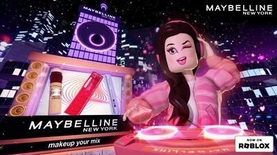 Maybelline New York произвел фурор на Roblox – цифровое приключение с макияжем и музыкой