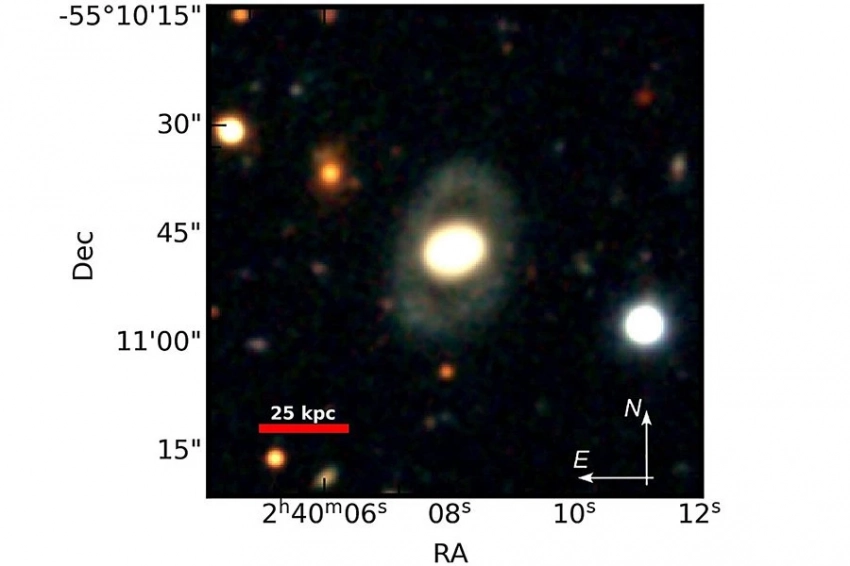 Индийские астрономы открыли новую редкую кольцевую галактику