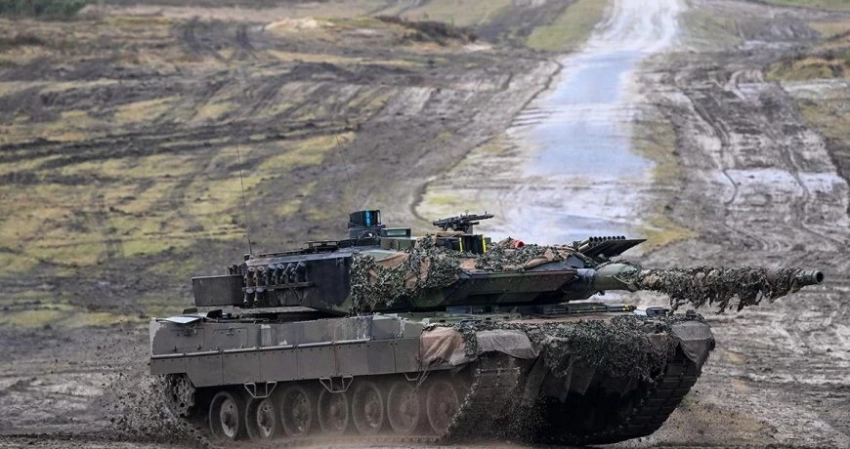 А как же обещания, господин Шольц: Разведчики ВС РФ уничтожили танк Leopard с немецким экипажем