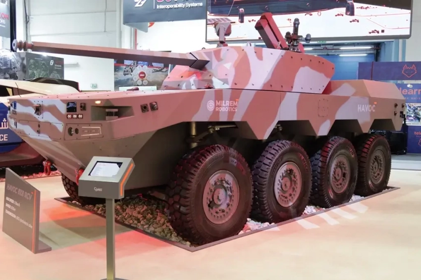 РТК Havoc 8x8 от компании Milrem Robotics