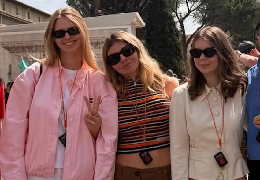 Ксения Китаева отметила день рождения с Надеждой Стрелец и подругами в Италии
