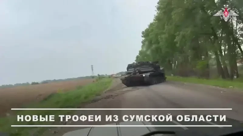 Бойцы ГВ «Север» эвакуировали из сумского приграничья шесть бронемашин ВСУ западного производства, включая танки Abrams