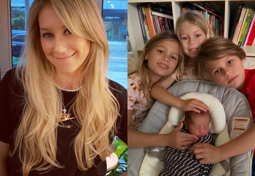 Анна Курникова показала редкое фото со всеми детьми от Энрике Иглесиаса