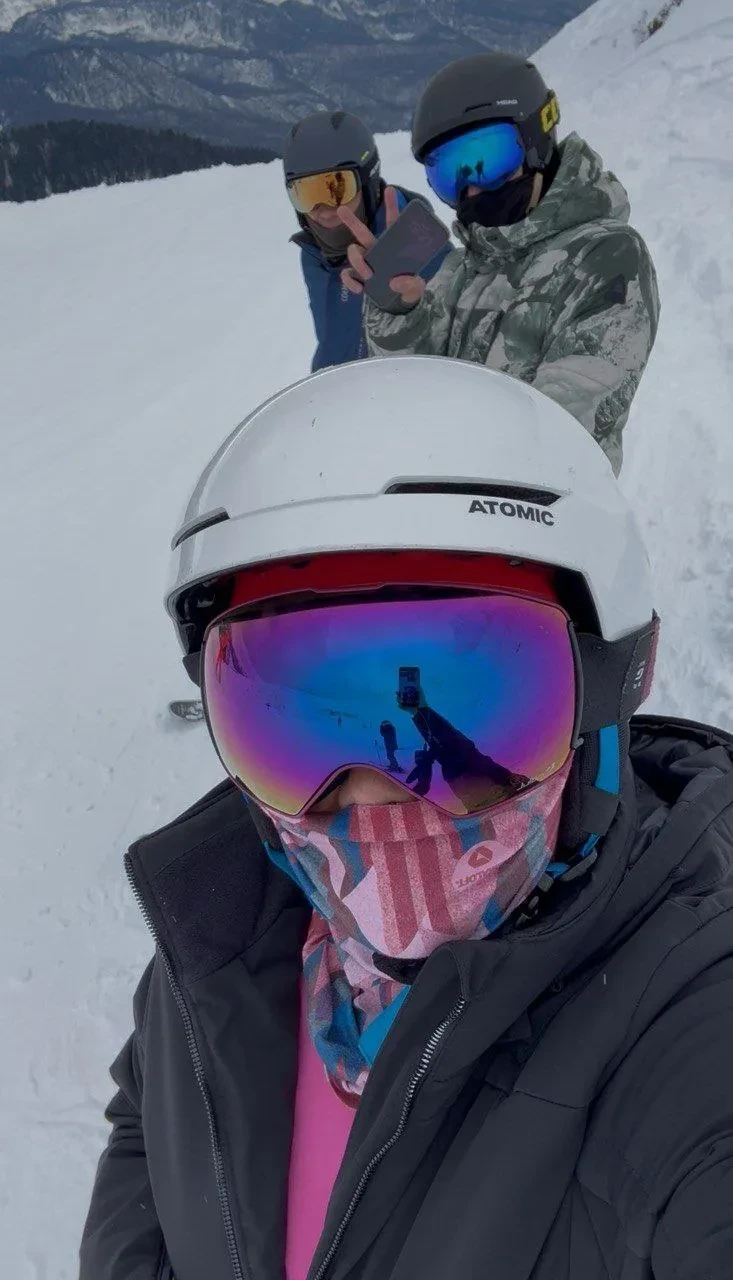 Глава Wildberries Татьяна Ким с семьёй отдыхает на горнолыжном курорте