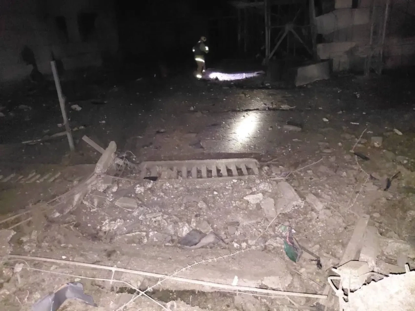 Крупный пожар вспыхнул в Киеве после прилёта «Гераней»