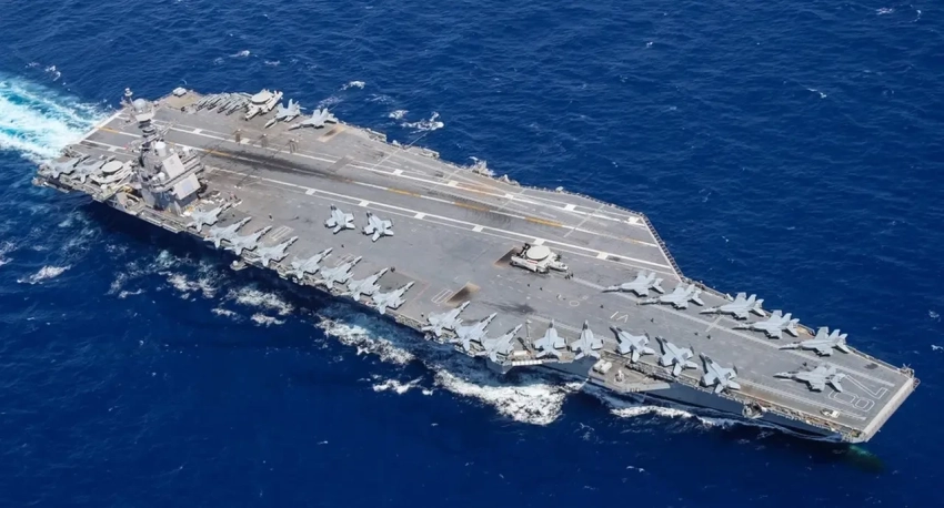 На крупнейшем корабле ВМС США продолжаются проблемы с сантехникой