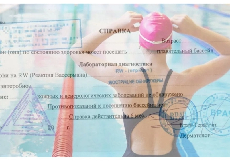 Справка в бассейн: нужна ли она по закону, где её получить, и зачем она требуется