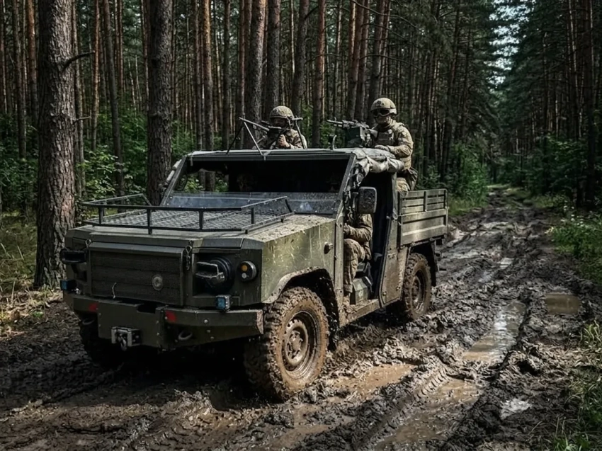 Российская армия получила новую партию тактических вездеходов «Улан-2»